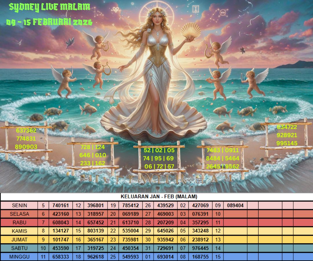 SYDNEY LIVE MALAM 09 - 15 FEBRUARI 2026